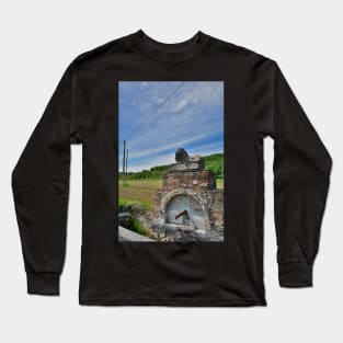 Water Fountain Near Soravilla Long Sleeve T-Shirt